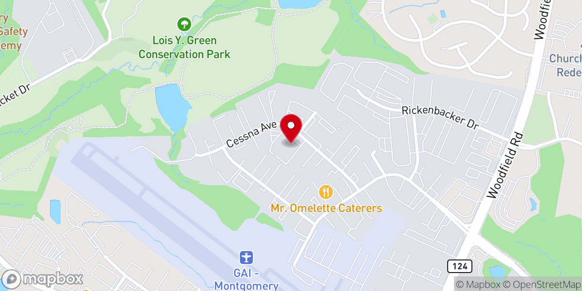 Map showing location of Calvary Pentecostal Ministries