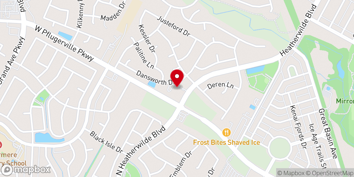 Map showing location of Providence Presbyterian Church