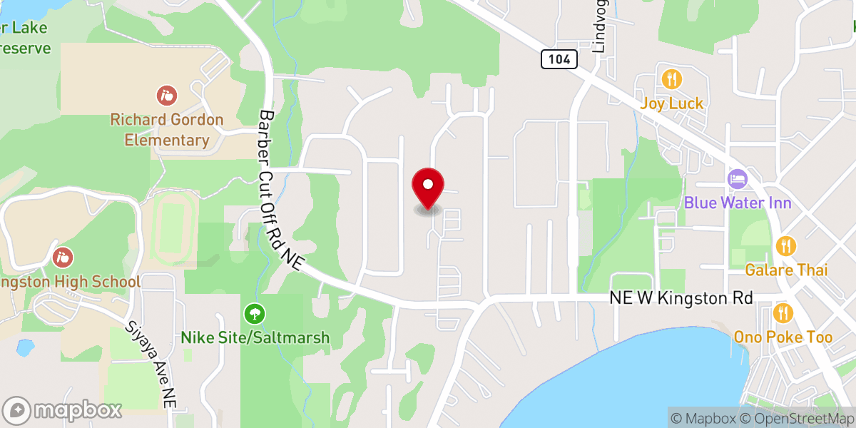 Map showing location of ShareNet Food Bank & Thrift Store