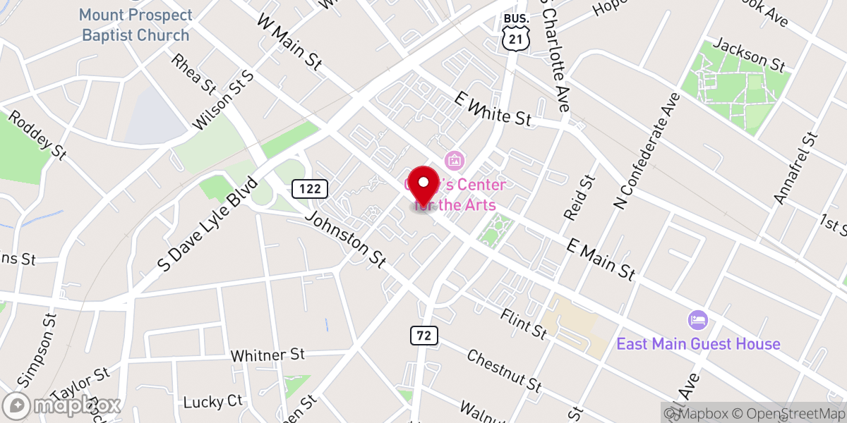 Map showing location of Pentecostal Tabernacle Apostolic