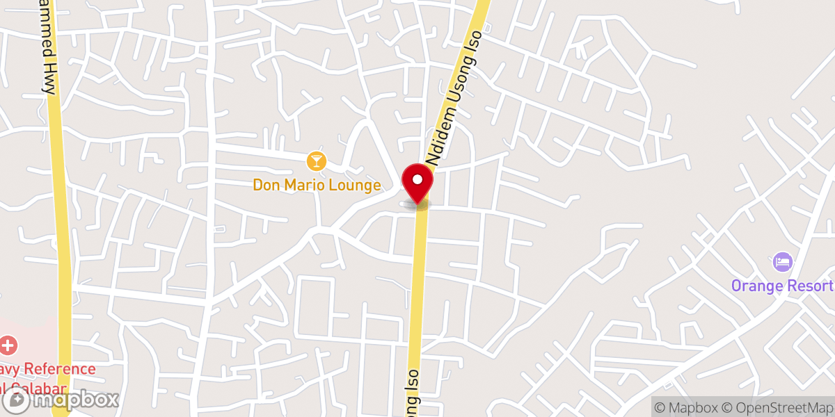 Map showing location of Redeemed Christian Church Of GOD, victory Land