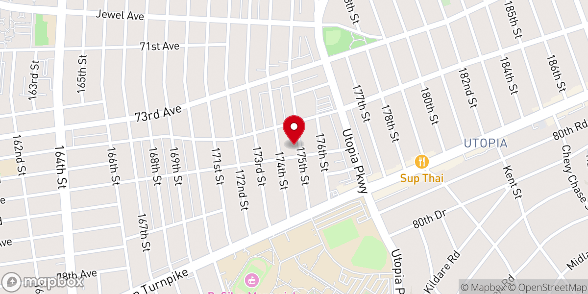 Map showing location of Ner Hashem Inc