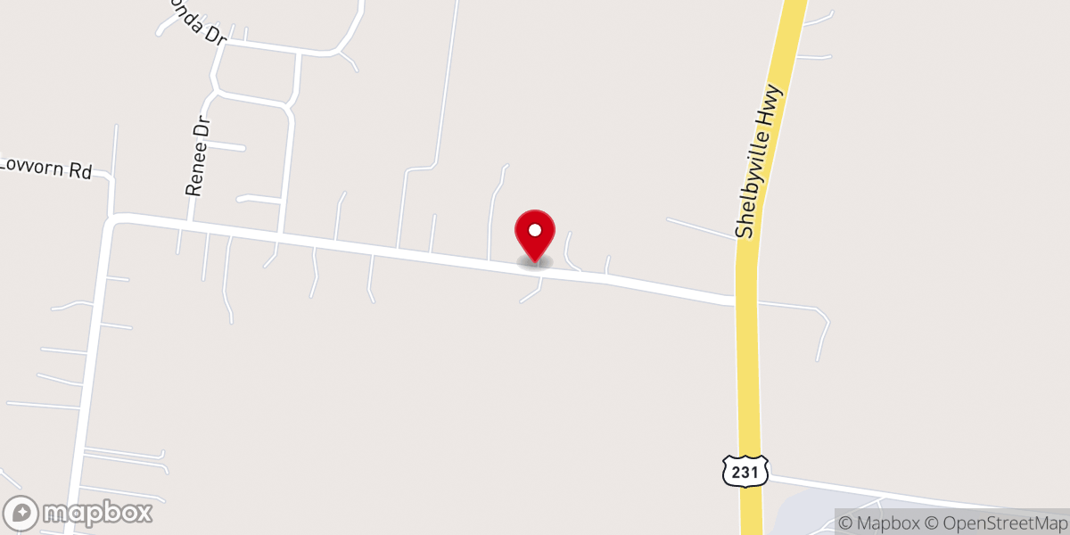 Map showing location of South Boro's Pentecostals