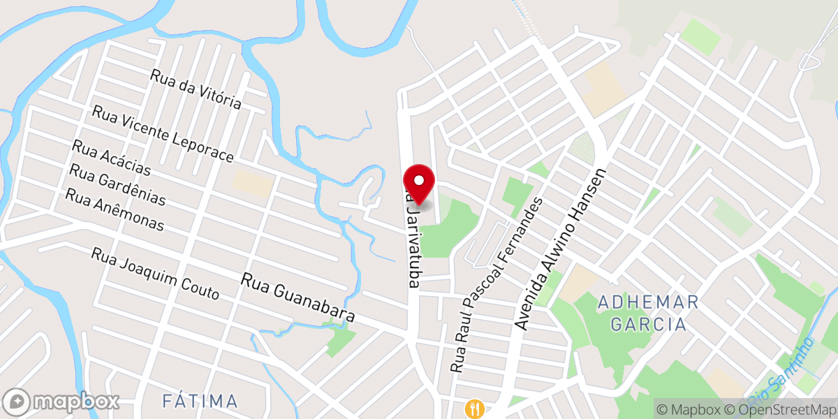 Map showing location of IEADJO Chama Viva - Joinville