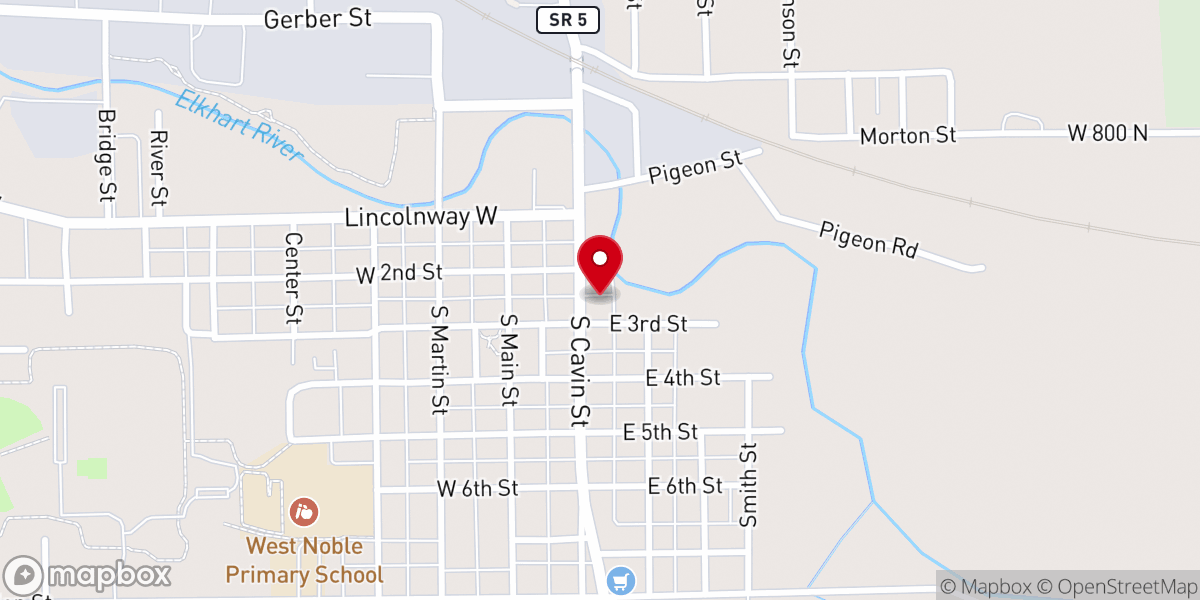 Map showing location of Iglesia Antorcha Encendida De Jesus