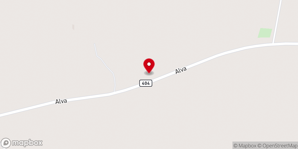 Map showing location of Mt Pisgah Primative Baptist Church