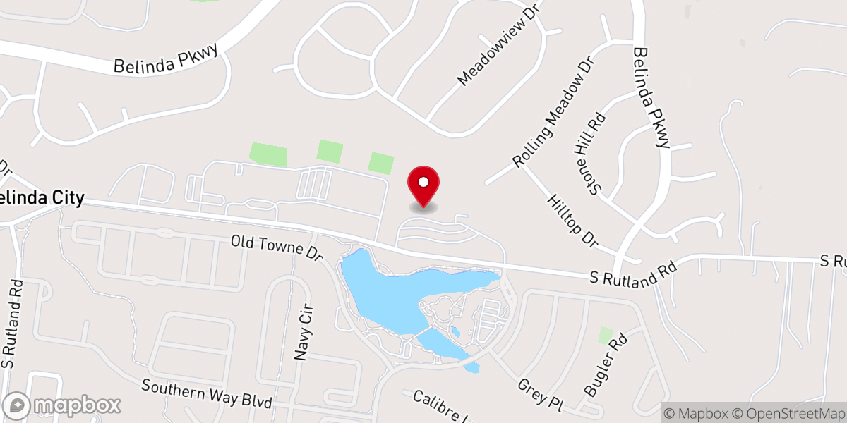 Map showing location of Providence Church