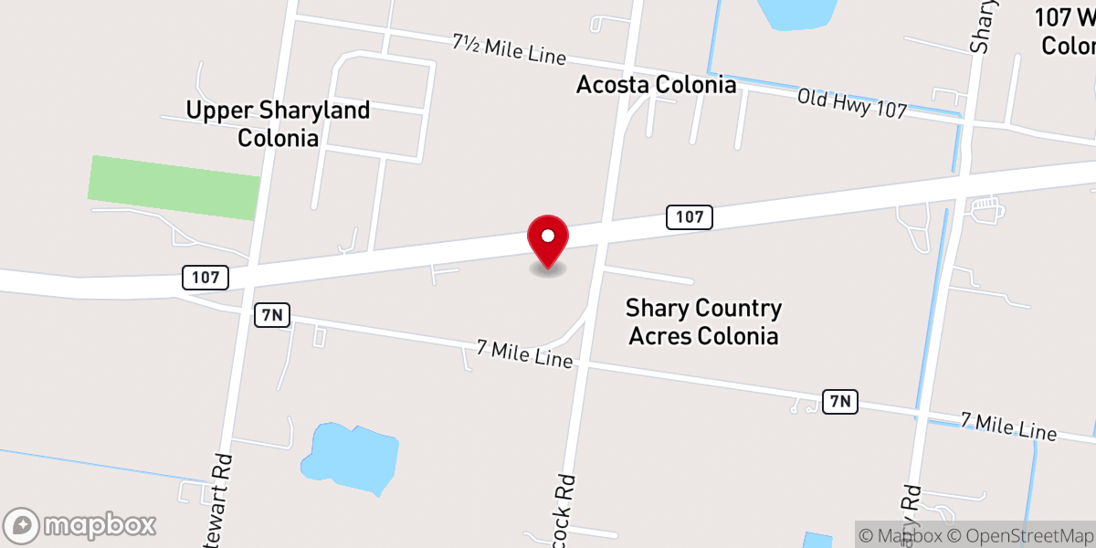 Map showing location of Journey Church