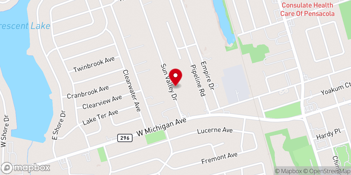 Map showing location of Grace & Truth Prayer Temple
