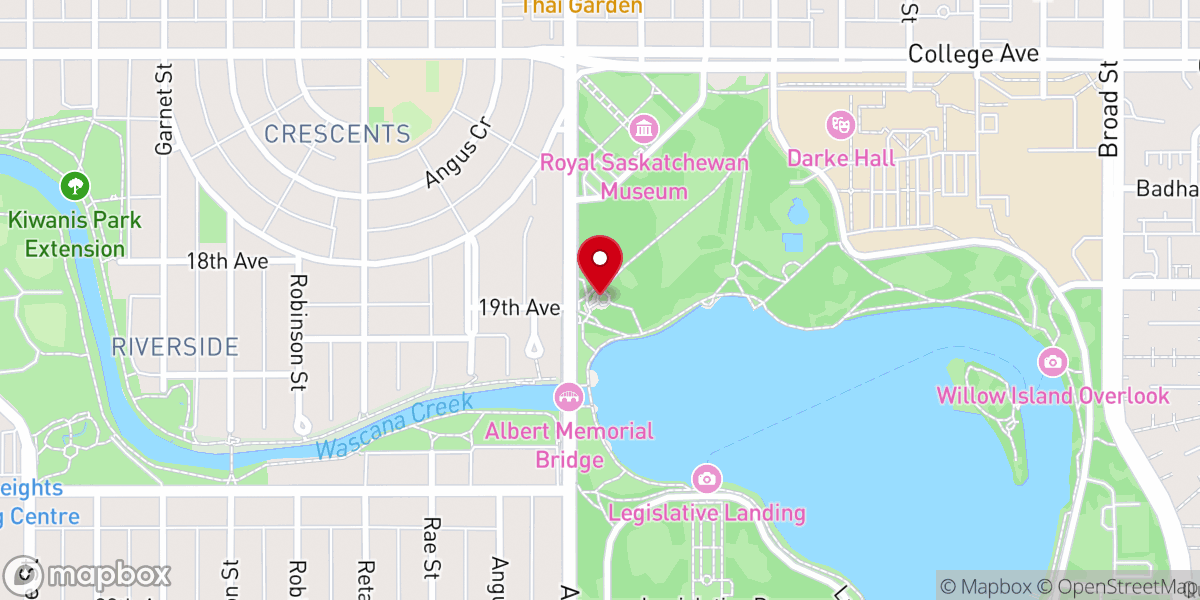 Map showing location of Speaker's Corner