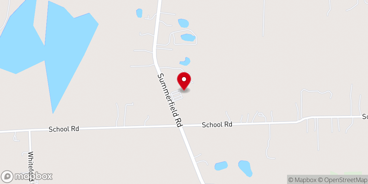Map showing location of Literal Life Church