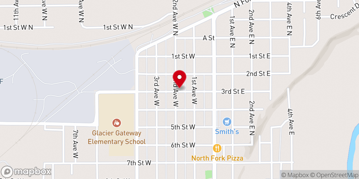 Map showing location of Vally 7 Day Adventist Church