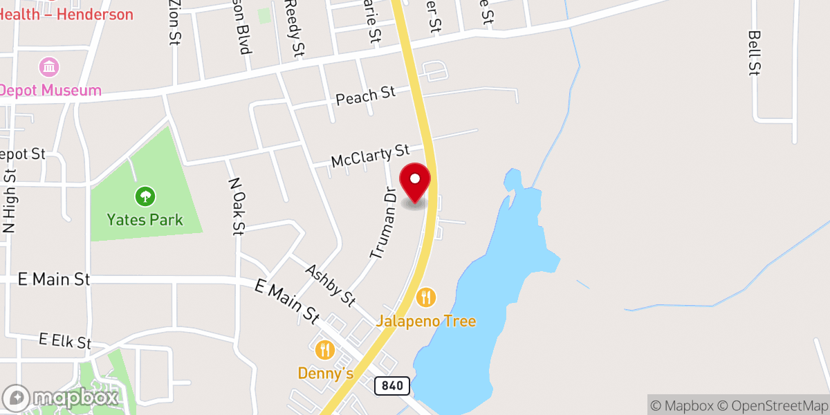 Map showing location of Tia Juanita's Fish Camp