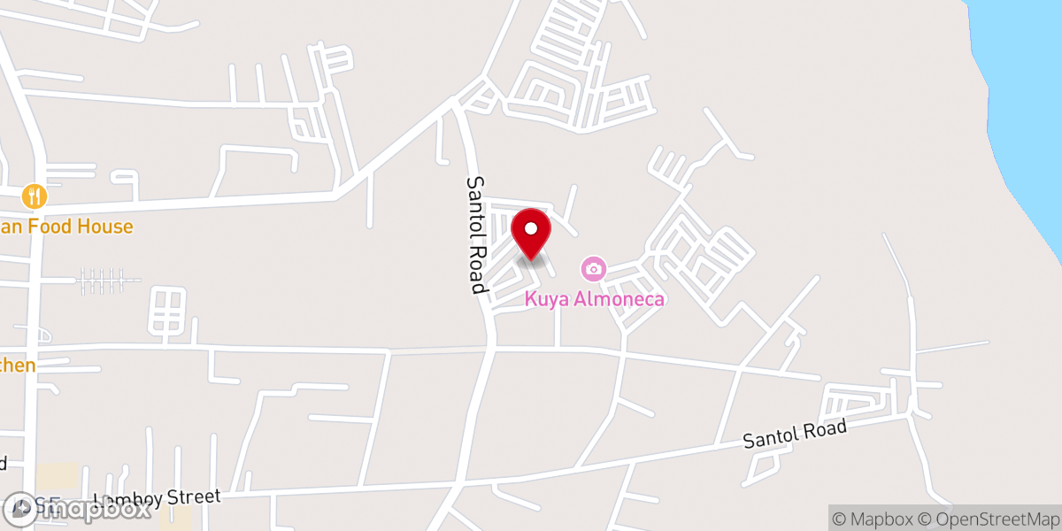 Map showing location of Faith Community Bible Church