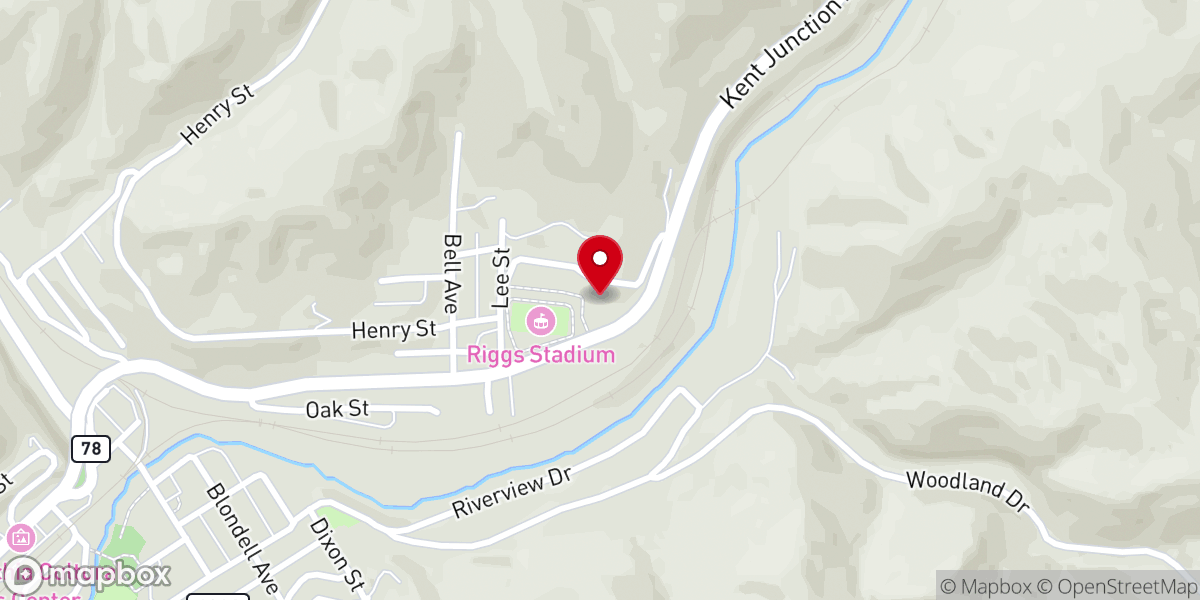 Map showing location of Appalachia Parks and Recreation