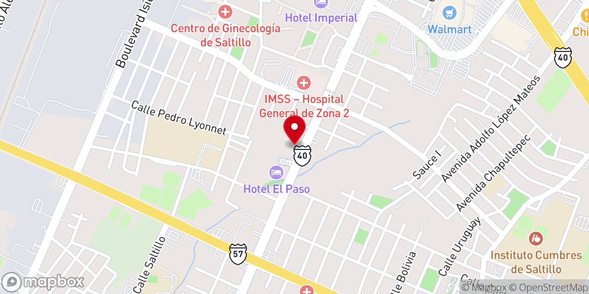 Map showing location of La Buena Tierra