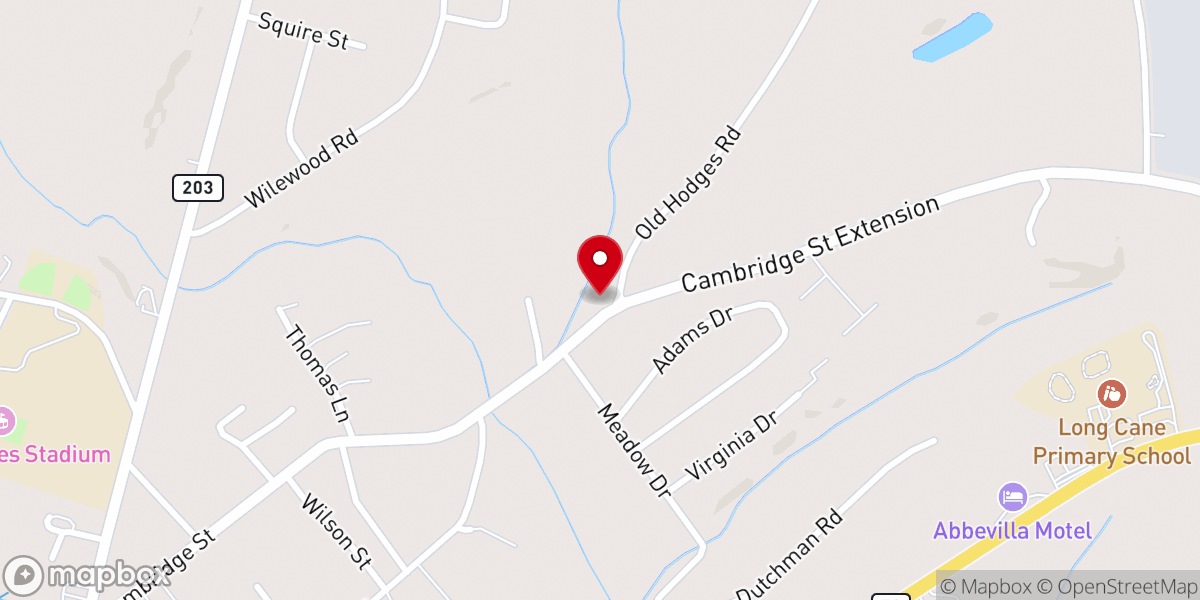Map showing location of Faith Outreach Community Church