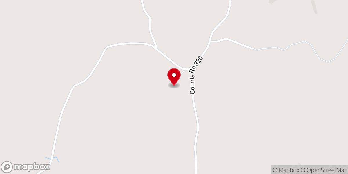 Map showing location of Bethel Church