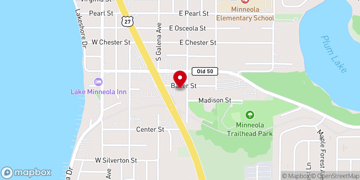 Map showing location of Int'l Harvest Church—Clermont