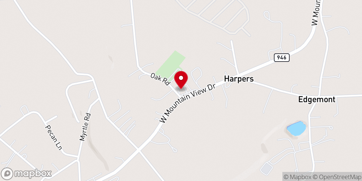 Map showing location of Saint Nicholas Catholic Church