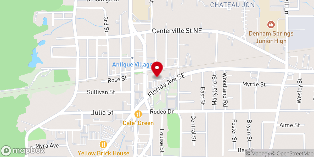 Map showing location of Grace Covenant Church