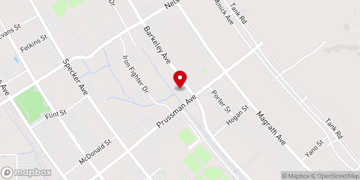 Map showing location of Fort Carson Family Life Center