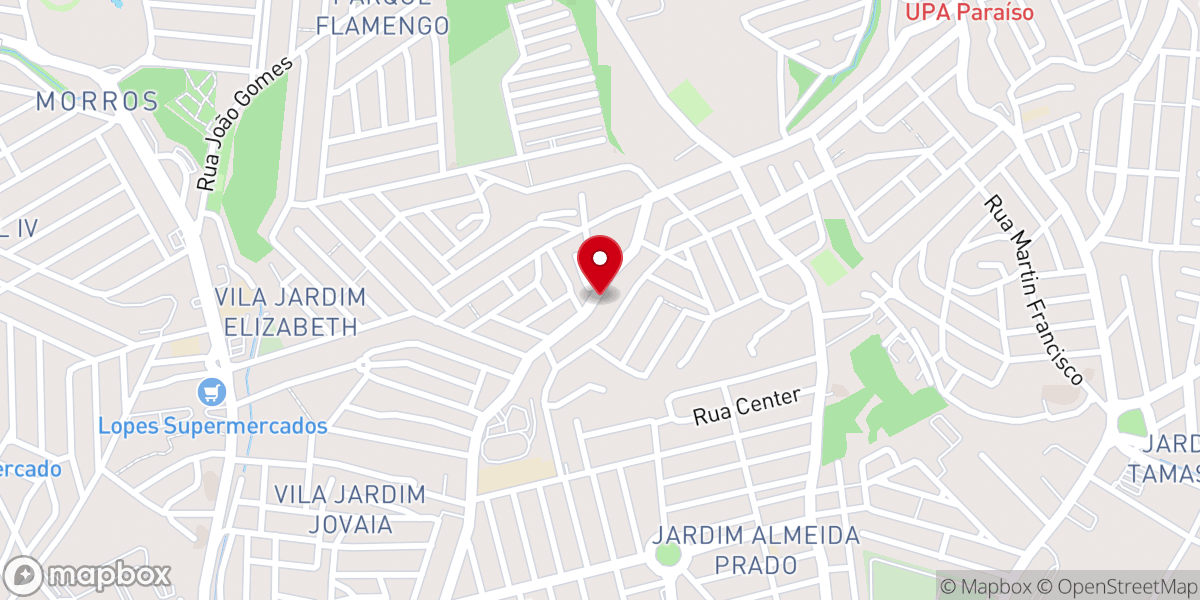Map showing location of IGREJA EVANGÉLICA PENTECOSTAL VIDA COM DEUS