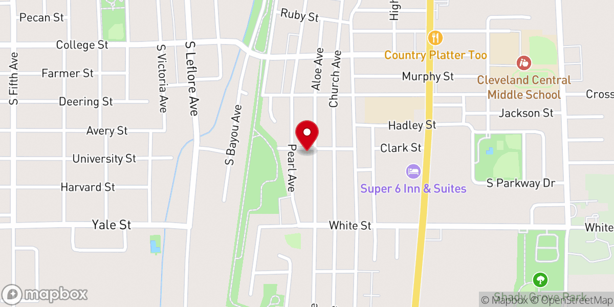Map showing location of Old St Phillip MB Church