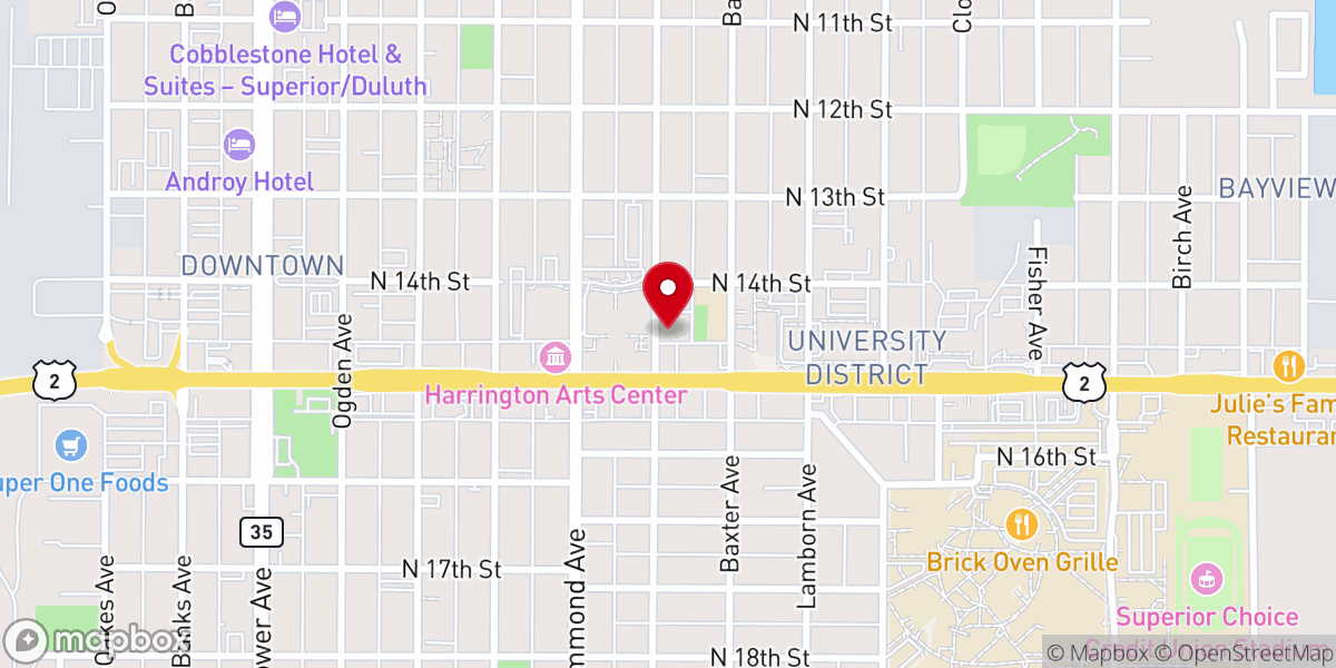 Map showing location of Cathedral Convent
