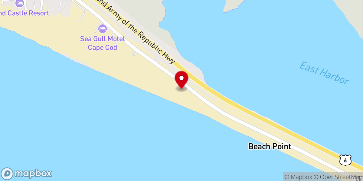Map showing location of Wee Bonnie Haven Cottage