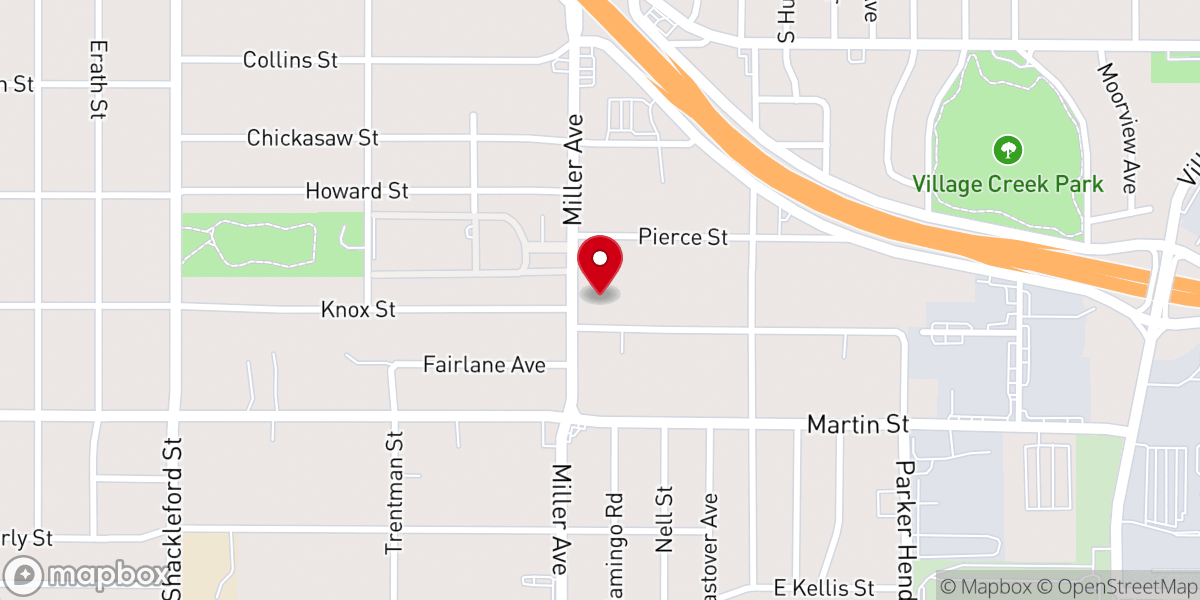 Map showing location of Kingdom's Temple Church