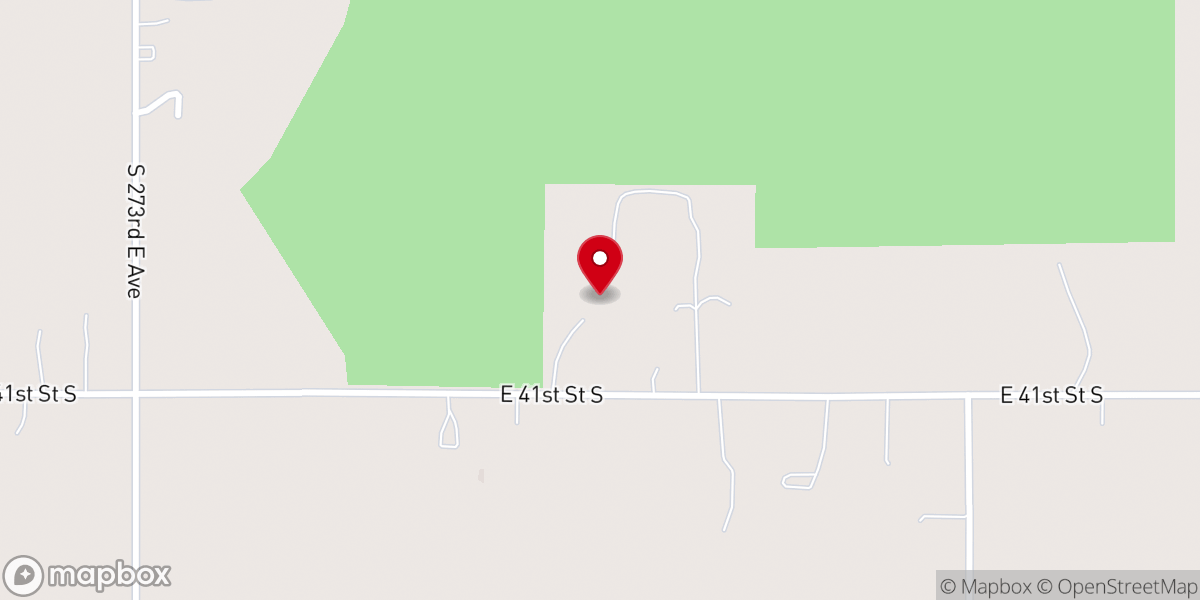 Map showing location of Springtown Church