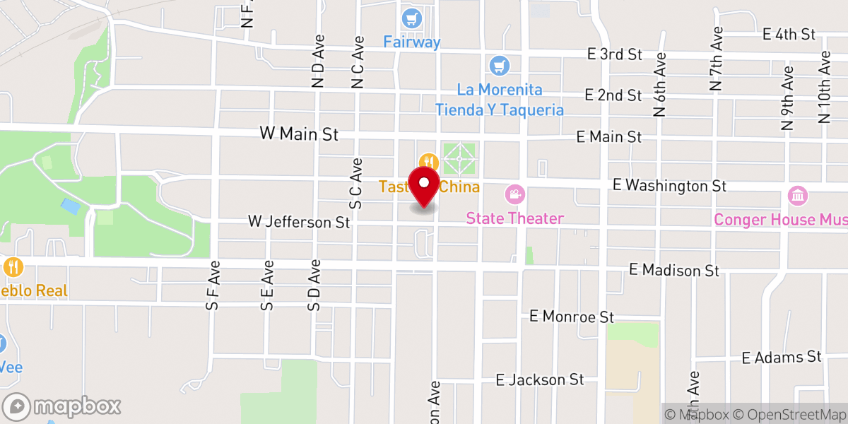 Map showing location of Our Time Youth Conference