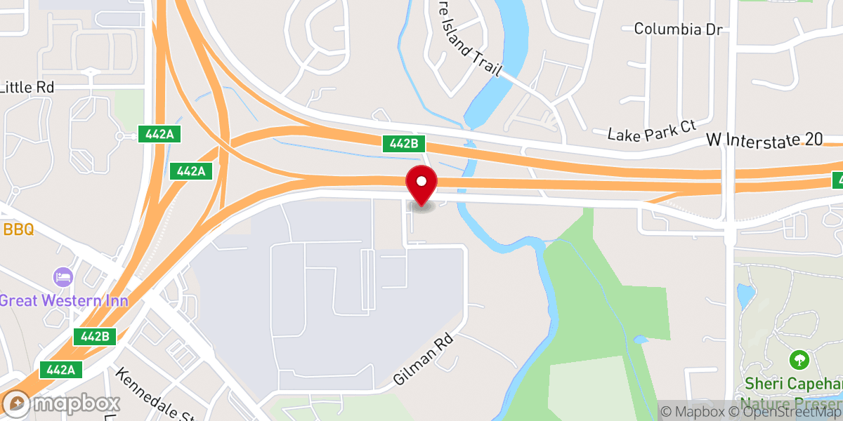 Map showing location of Galileo Church