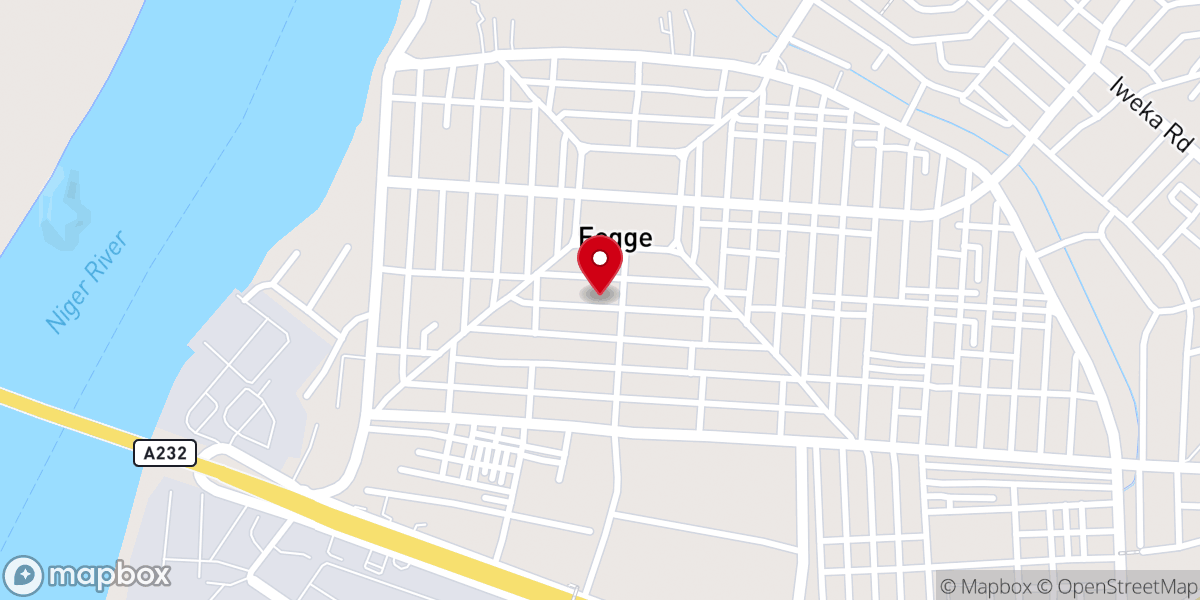 Map showing location of Christ Holy Church International