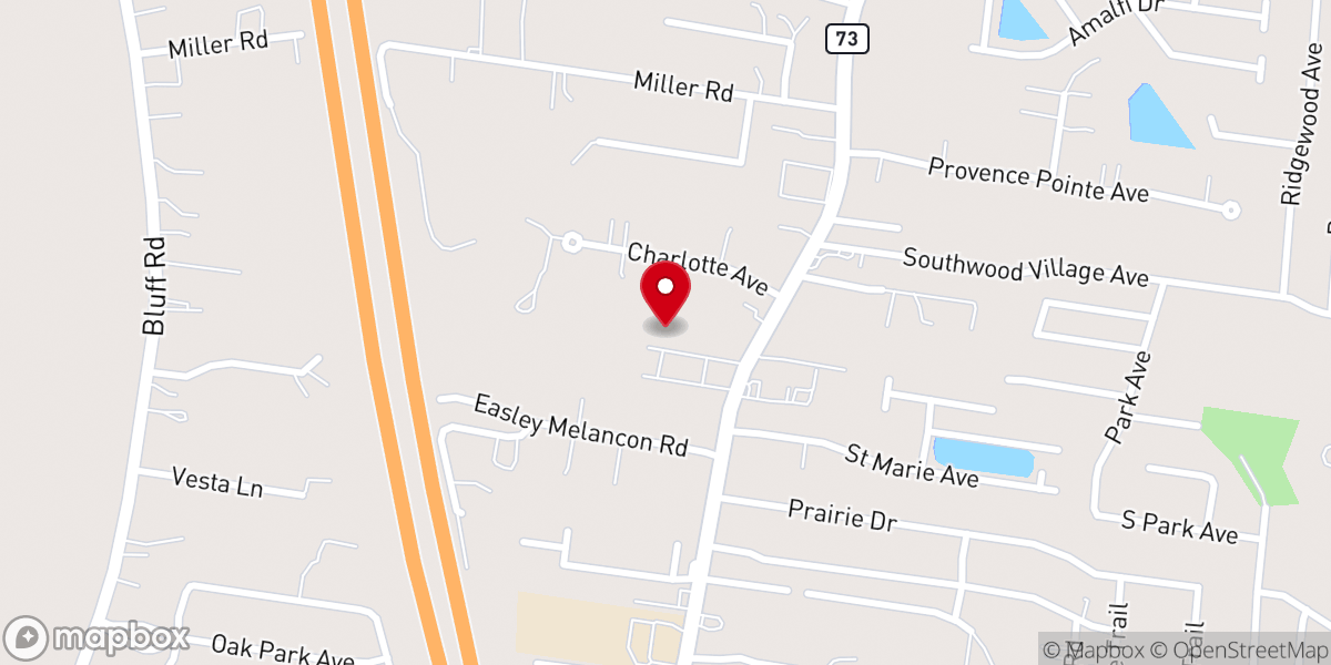 Map showing location of Parc 73 Reception & Conference Center