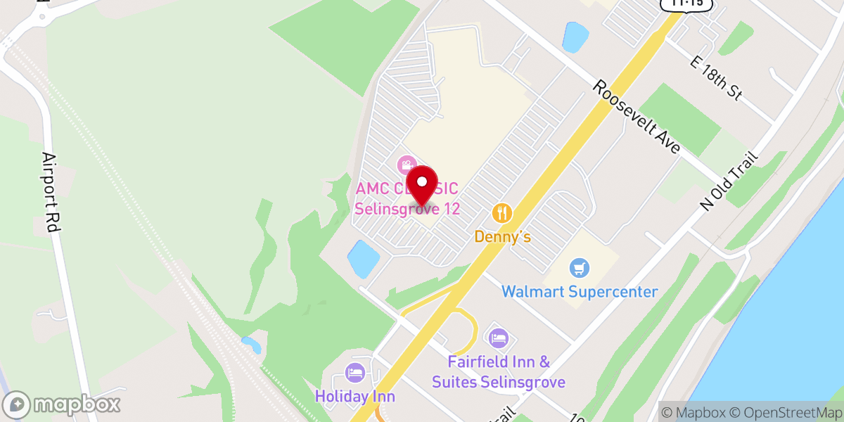 Map showing location of Redeemer Fellowship Church