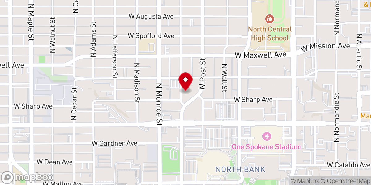 Map showing location of True Hope Church