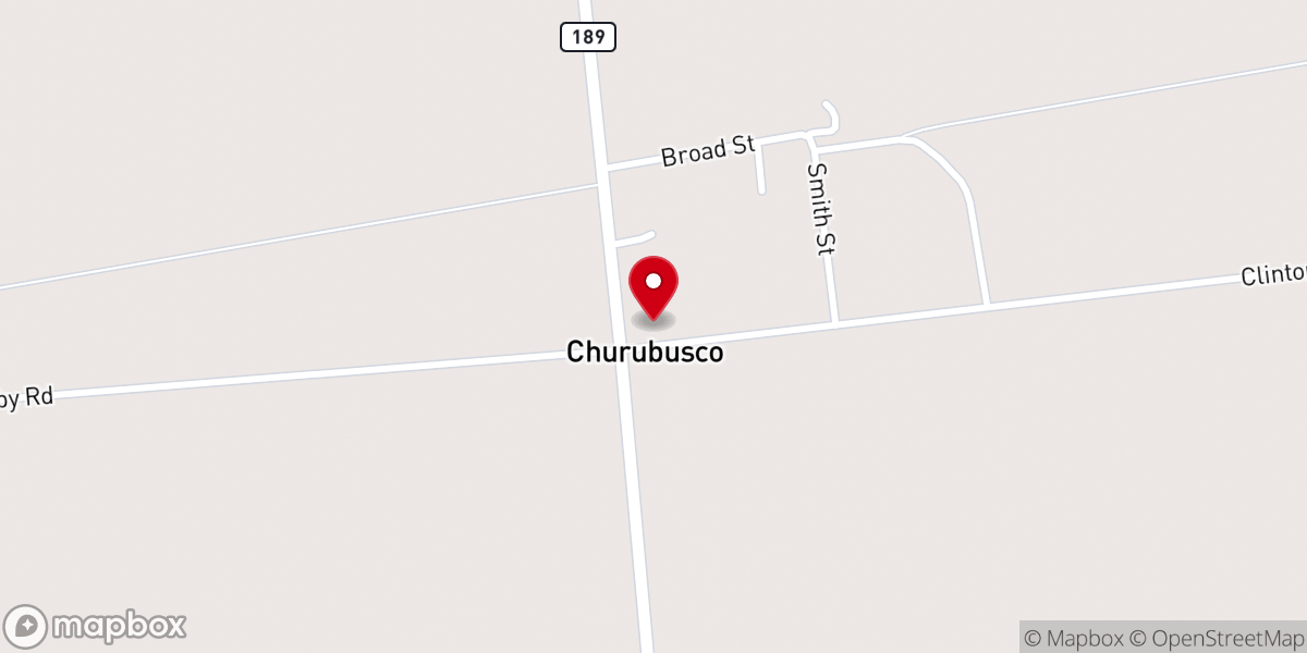 Map showing location of Old Immaculate Heart of Mary Church