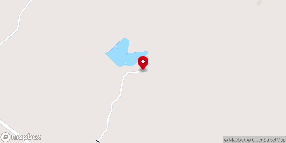 Map showing location of Dorroh Lake Chapel