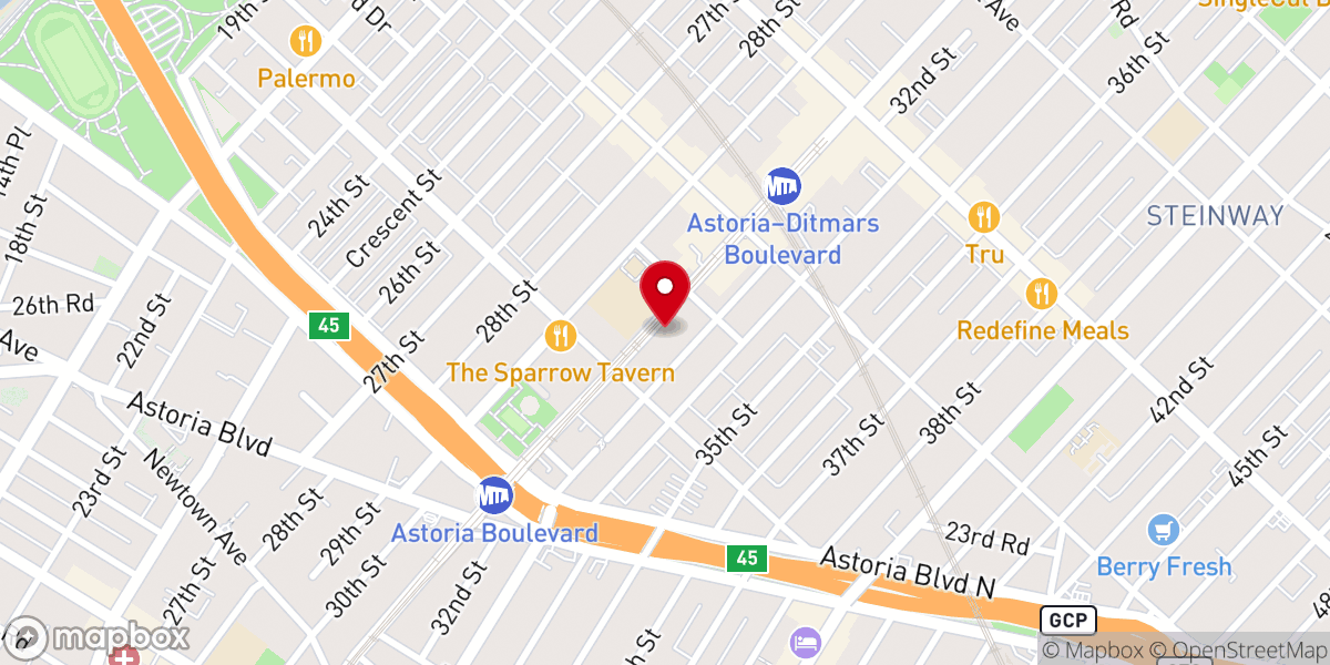 Map showing location of Bubbles & Mane