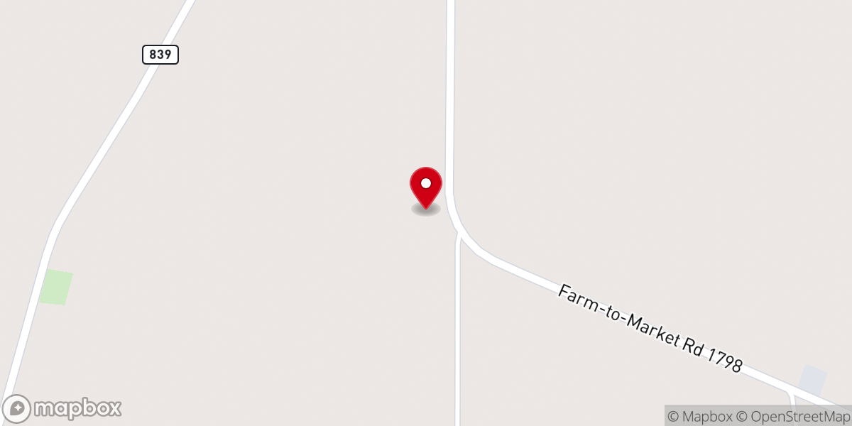 Map showing location of West Holly Springs Church Of The Living God
