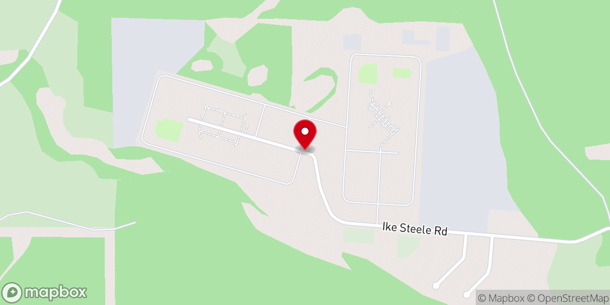 Map showing location of Gulf Correctional Institution Annex