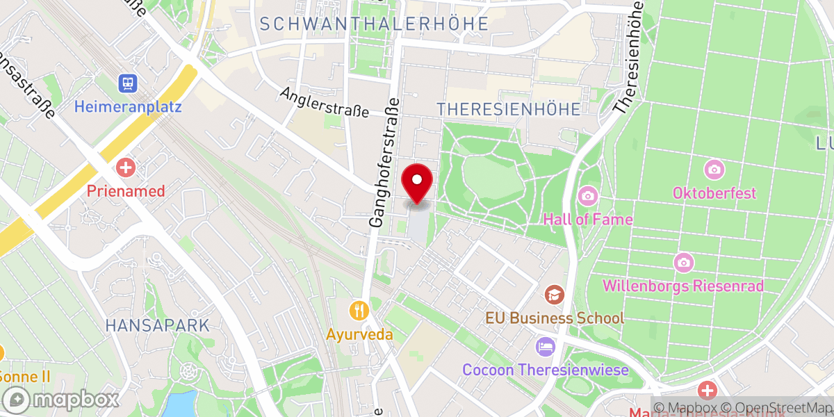 Map showing location of Christengemeinde - Le Sept Chandeliers dïor