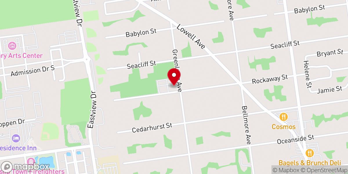 Map showing location of St Peter the Apostle Church