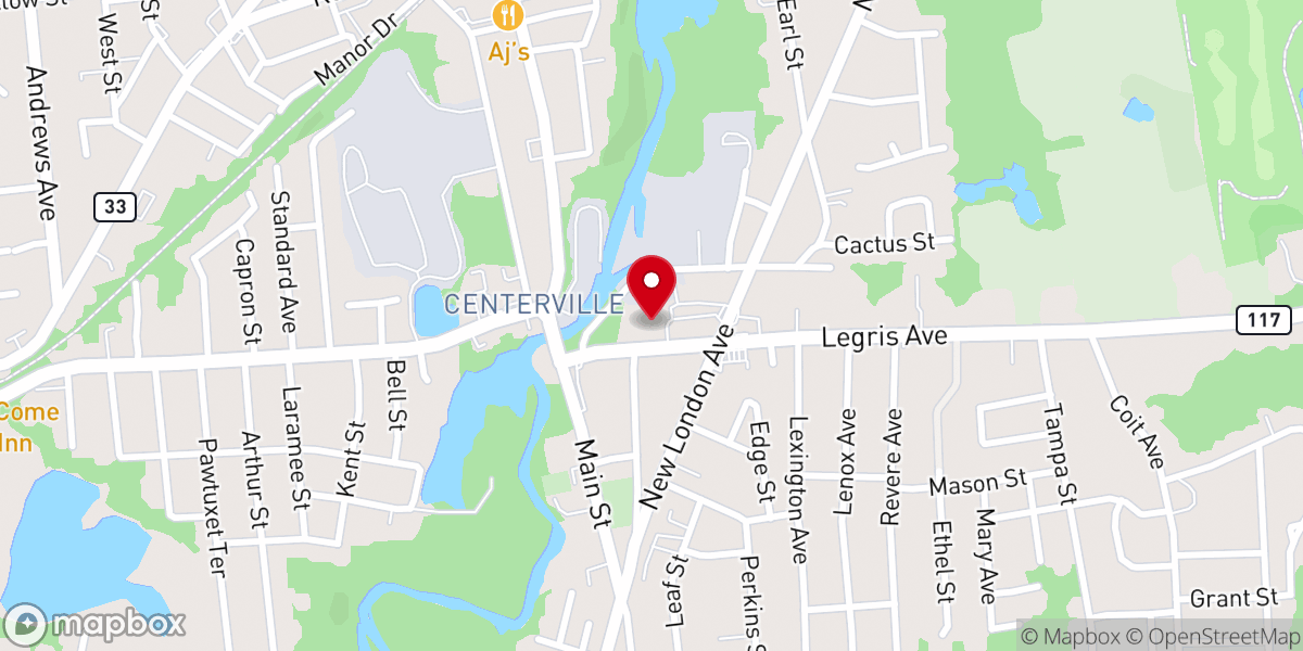 Map showing location of Rectory Christ