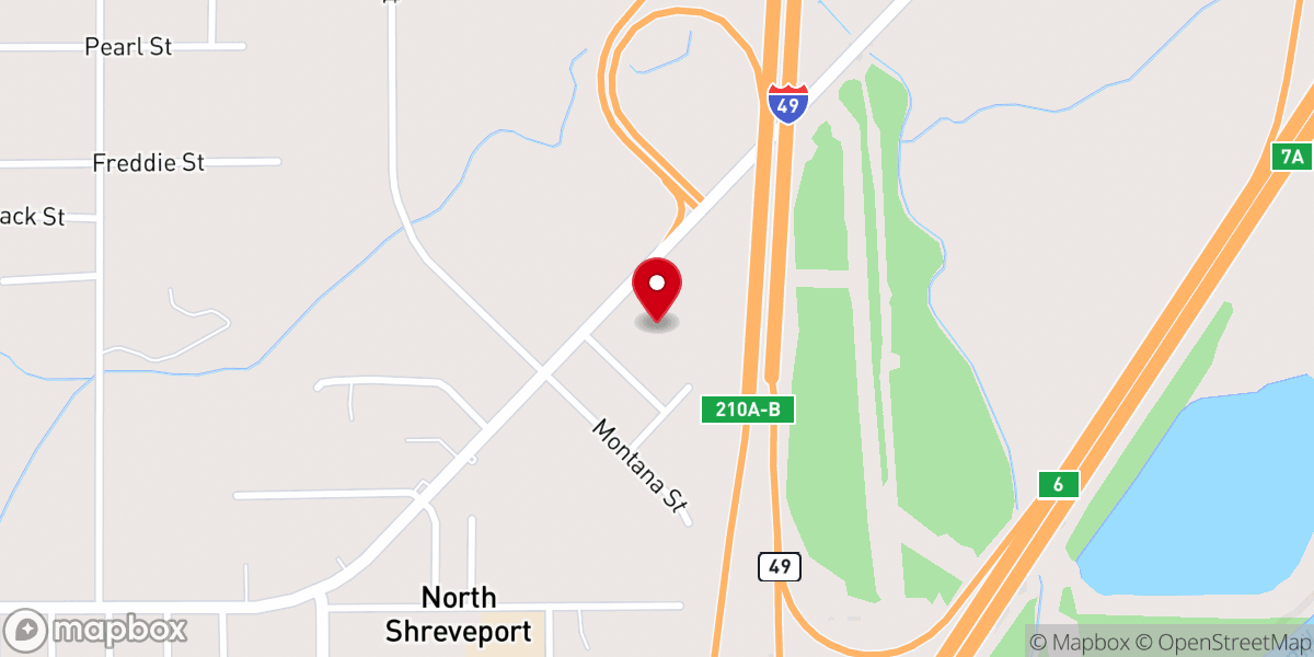 Map showing location of Calvary Missionary Baptist Church