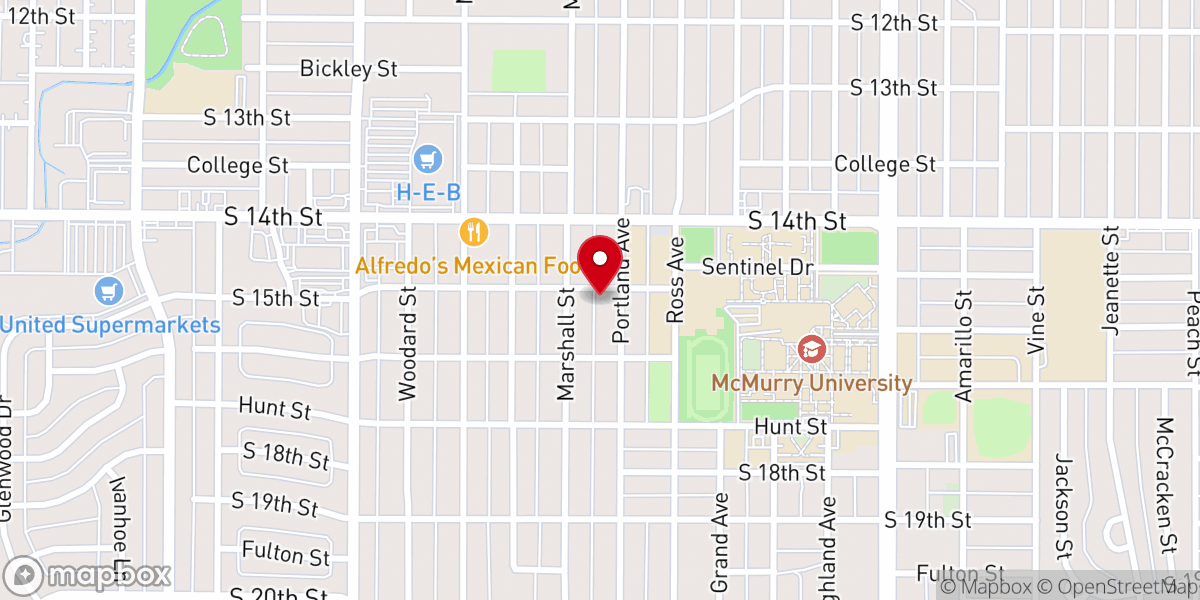 Map showing location of Portland Ave Free Methodist Church