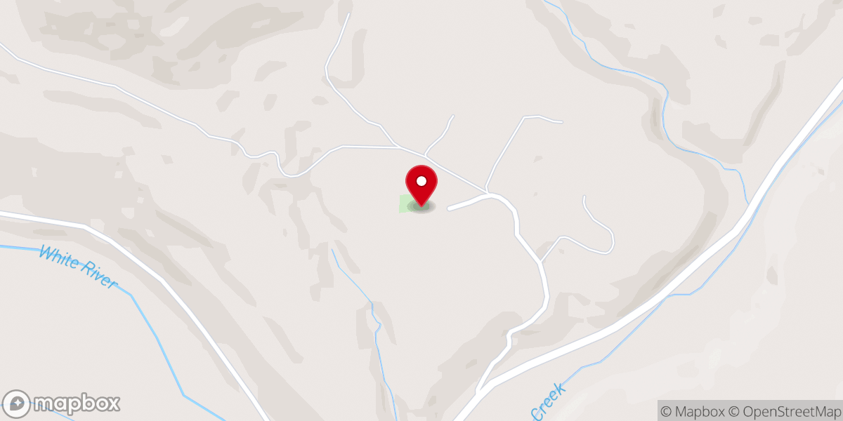 Map showing location of Combs Church