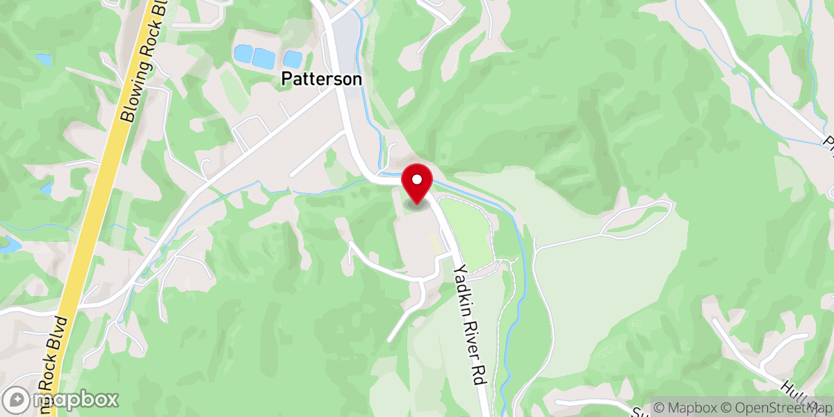 Map showing location of Harper's Chapel Methodist Church
